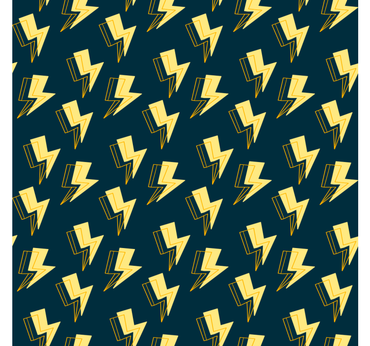 Geometric Lightning 3 d wall paper - TenStickers
