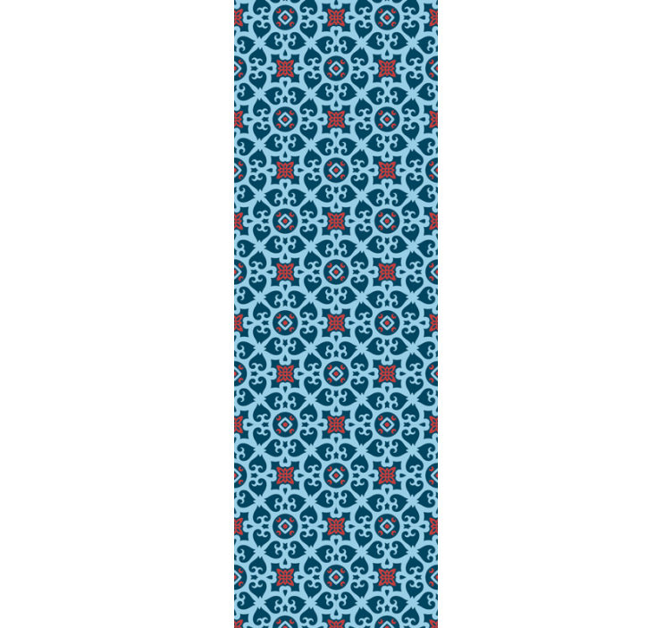 Patterned Tiles tile effect wallpaper - TenStickers