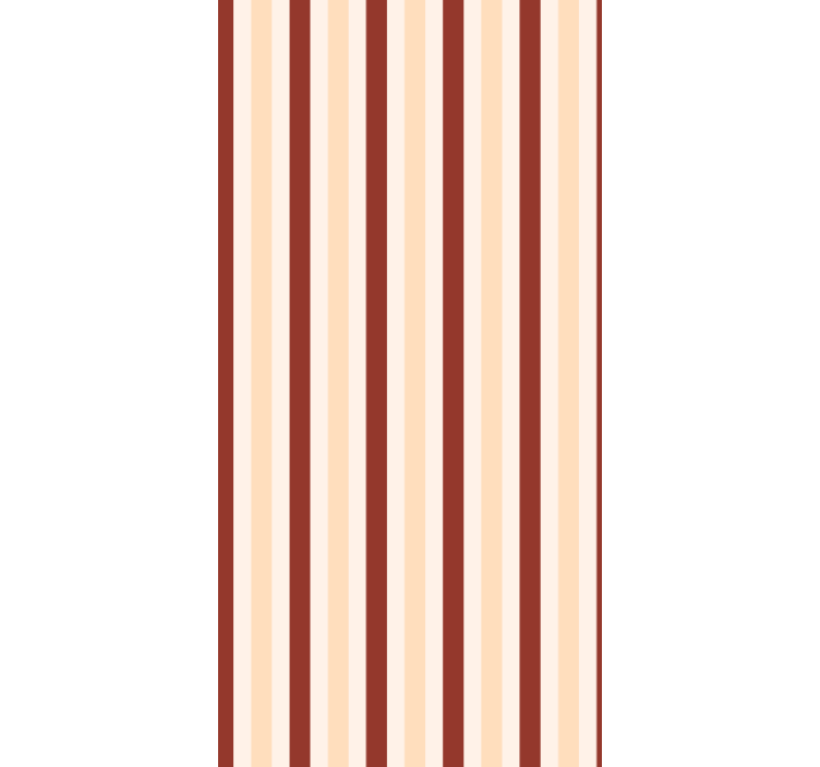 Striped Interior wallpaper horizontal stripes - TenStickers