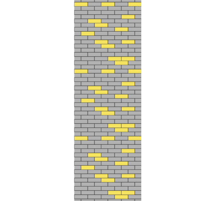 Contrasting Brickwork bricks wallpaper - TenStickers