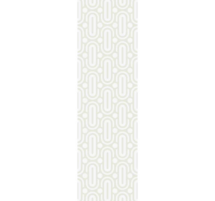 Linked Chain Pattern wallpaper geometric - TenStickers