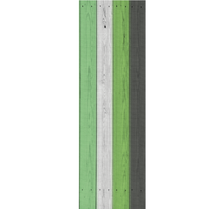 Striped Wood Pattern wood effect wallpaper - TenStickers