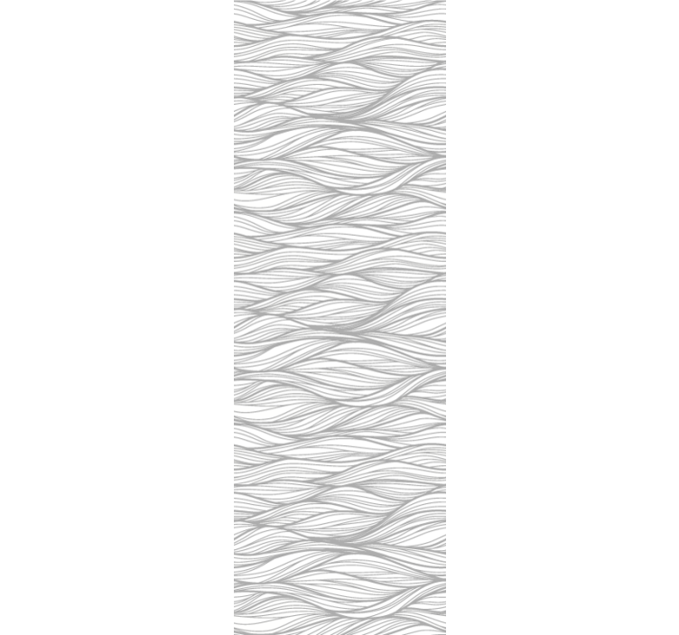 Wavy Lines abstract wallpaper - TenStickers
