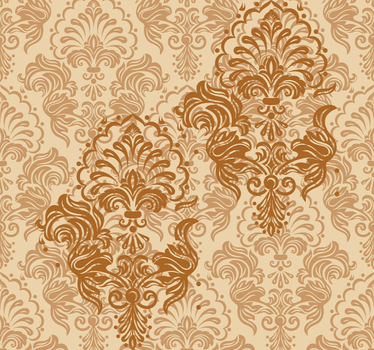 Elegant Classic Motifs baroque wallpaper - TenStickers