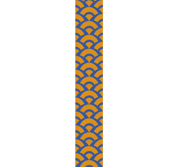 Geometric Arch Pattern wallpaper geometric - TenStickers