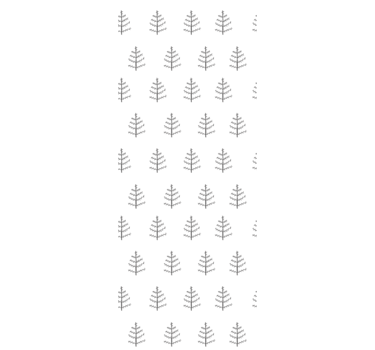 Simplistic Botanical leaves wallpaper - TenStickers