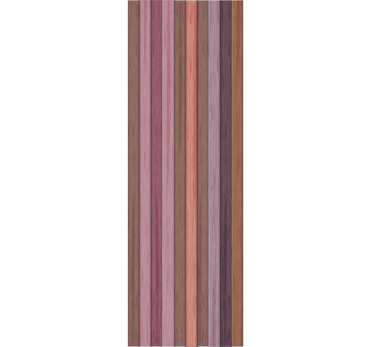 Vertical Harmony wallpaper striped - TenStickers