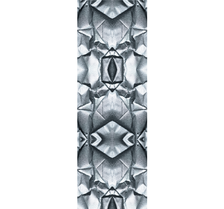 Rough metallic surface texture metal wallpaper - TenStickers