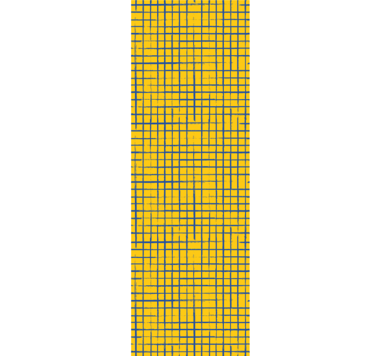 Grid Pattern Design wallpaper geometric - TenStickers