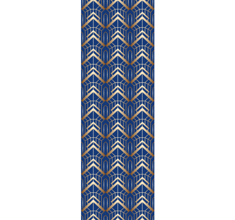 Geometric Arrowhead wallpaper geometric - TenStickers