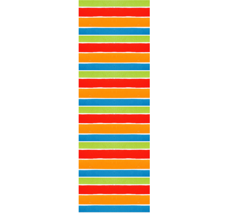 Colorful brush strokes wallpaper - TenStickers