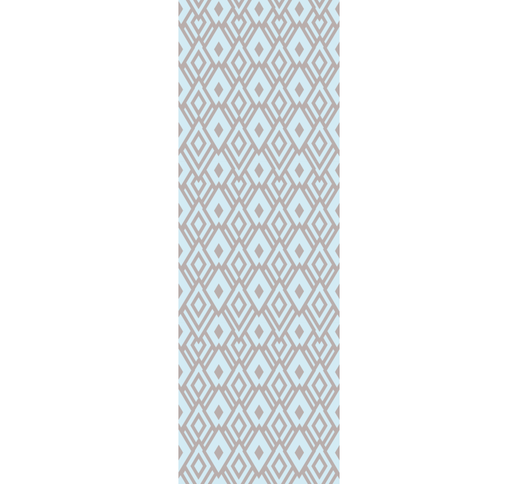 Geometric Diamond Motif wallpaper geometric - TenStickers