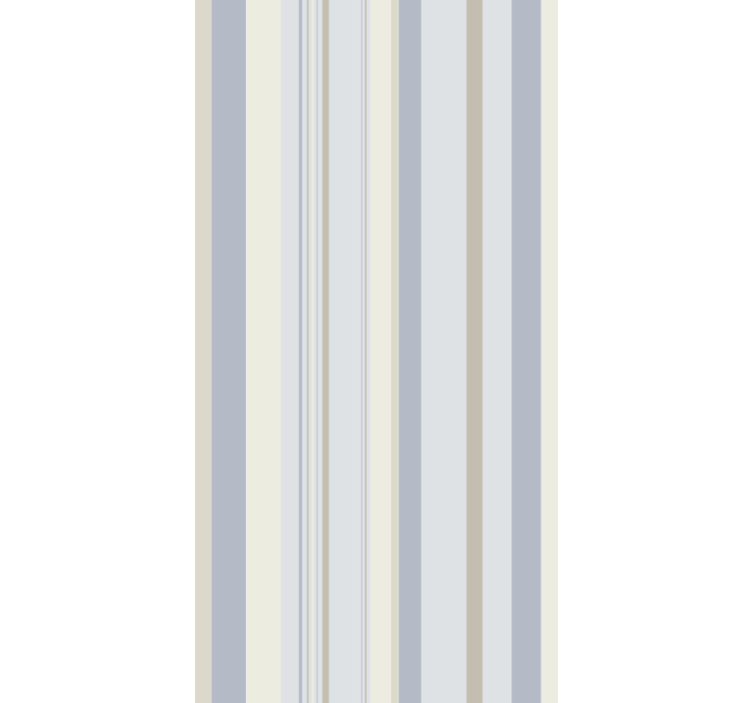 Gray elegant motif wallpaper vertically striped - TenStickers