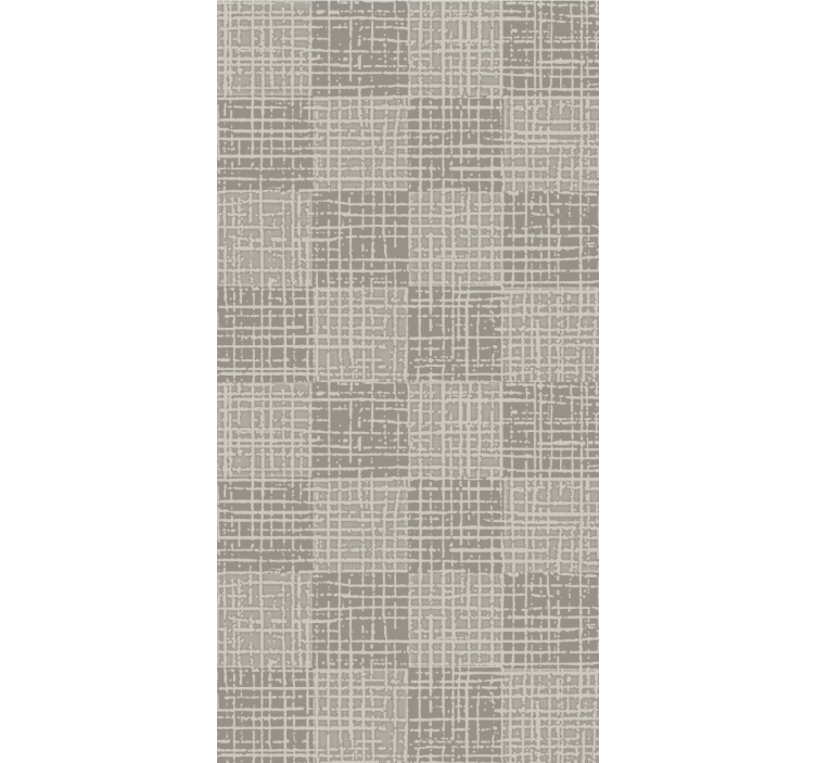 Textured Grid Pattern concrete wallpaper - TenStickers