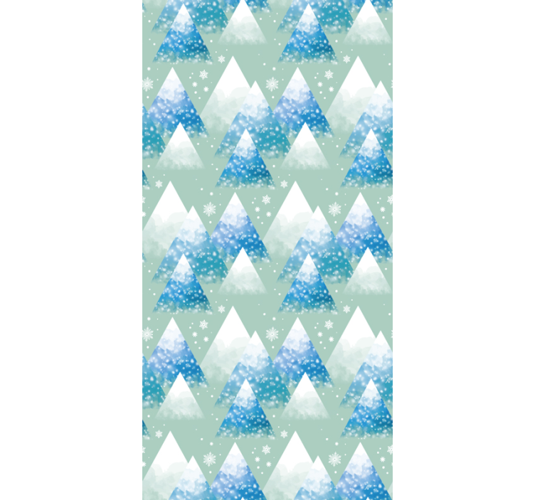 Mountainous Landscape nature wallpaper - TenStickers