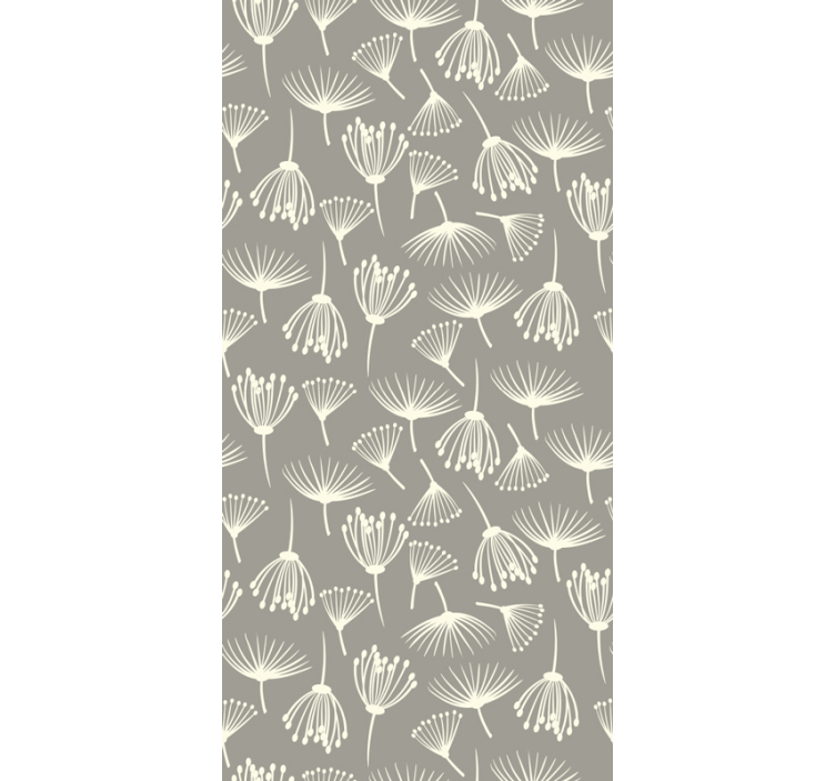 Dandelion Dandelion Ornamental Wallpaper - TenStickers