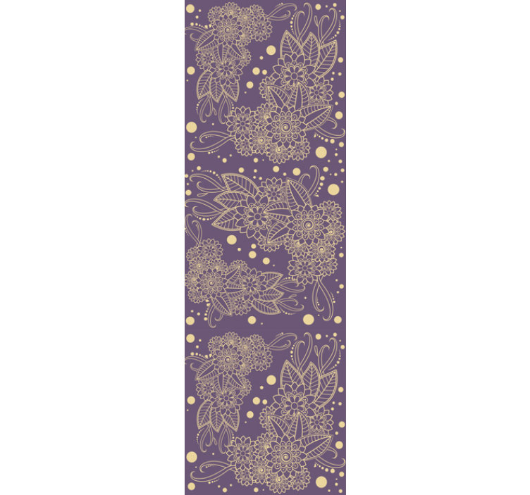 Paisley floral decor master bedroom wallpaper - TenStickers