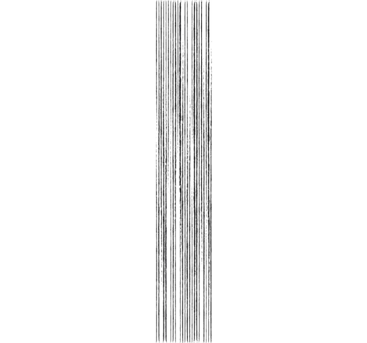 Stylish Vertical Lines textured wallpaper - TenStickers