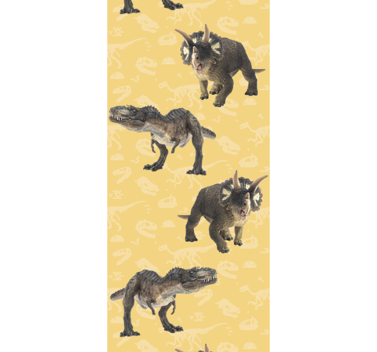 Safari Animal Motif animals wallpaper - TenStickers