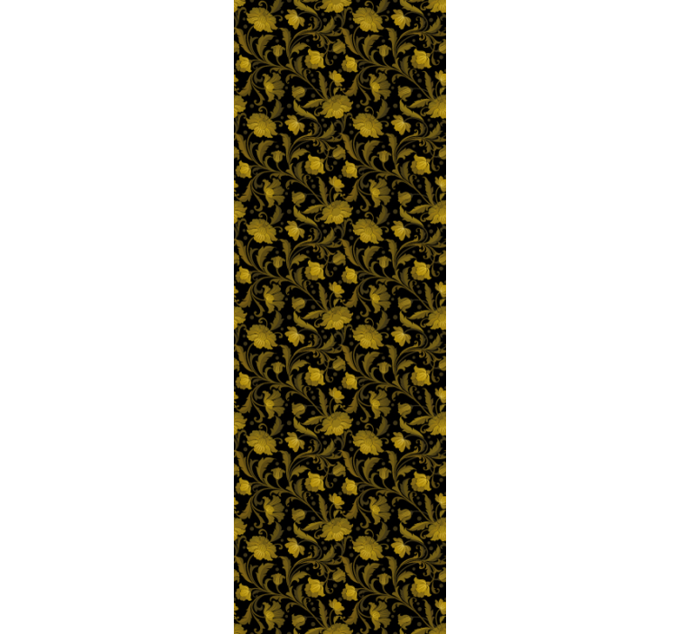 Ornamental Florals floral wallpaper - TenStickers