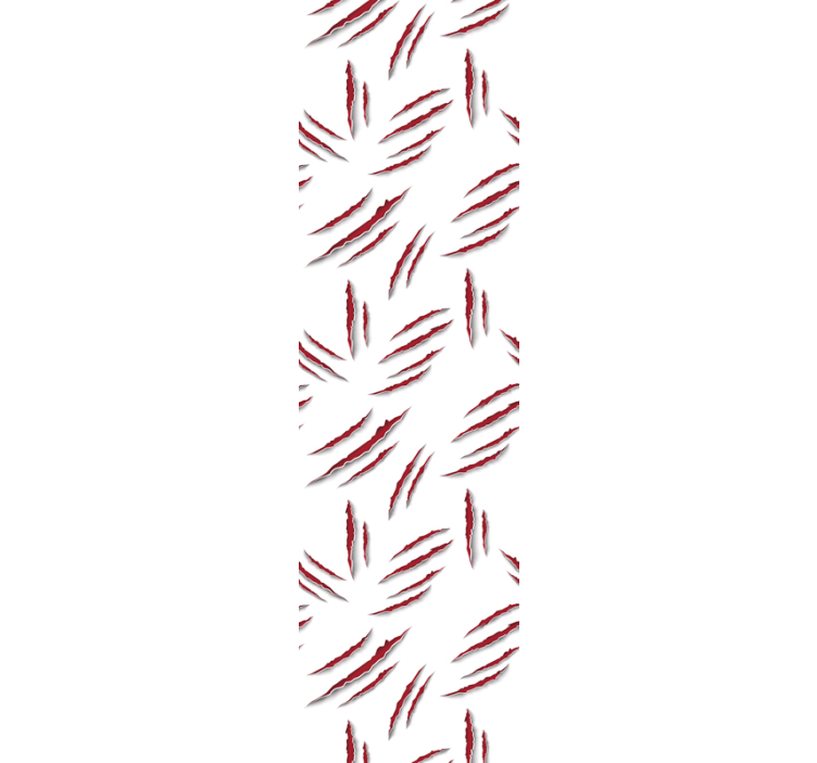 Werewolves Stratches Halloween Wallpaper - TenStickers