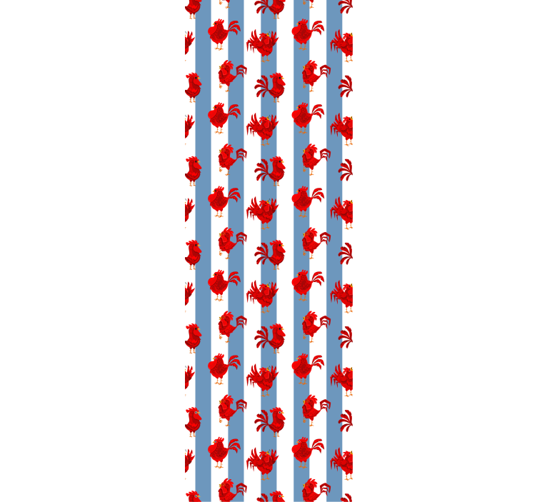 Lobster Stripe Pattern animals wallpaper - TenStickers