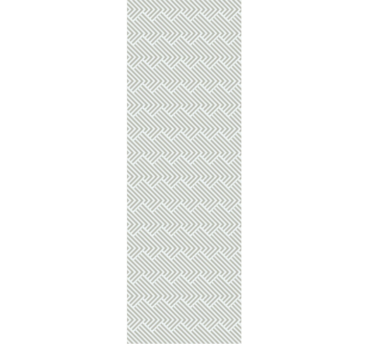 Grey and sage stripes lines Vertical Wallpaper - TenStickers