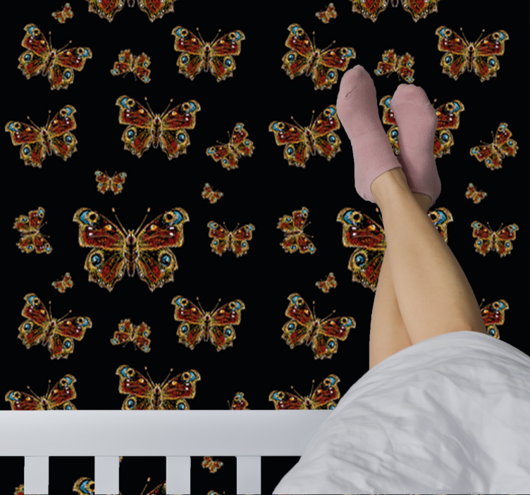 Butterfly Collection butterflies wallpaper - TenStickers