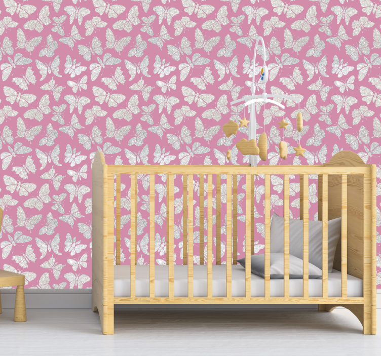 Butterfly Patterns butterflies wallpaper - TenStickers