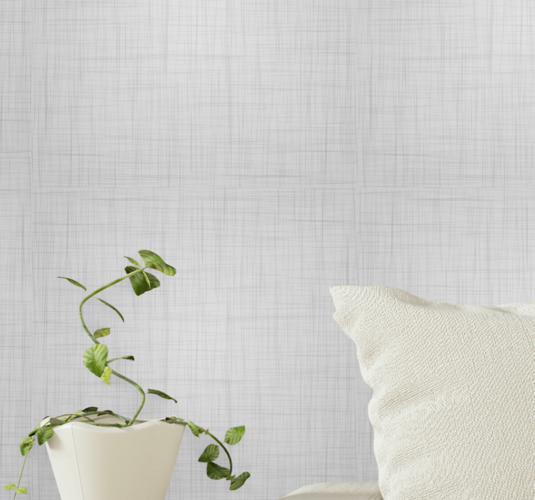 Concrete Grid concrete wallpaper - TenStickers