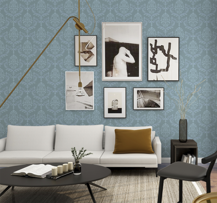 Elegant Ornate Style baroque wallpaper - TenStickers