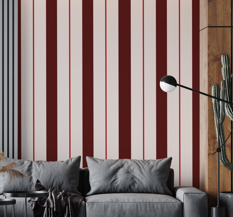Elegant Striped Pattern wallpaper striped - TenStickers