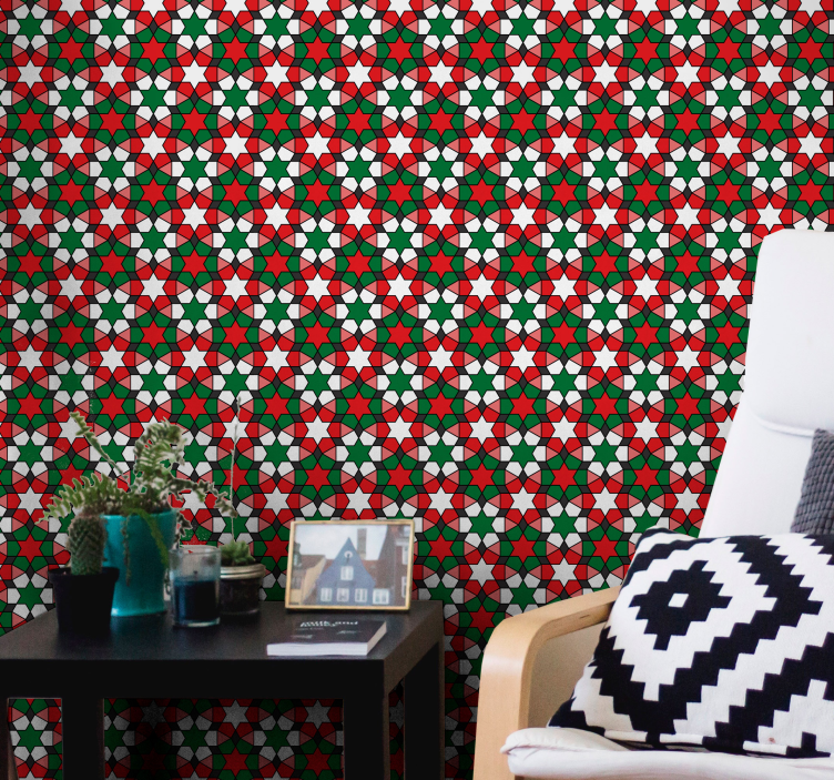 Geometric Patterns wallpaper geometric - TenStickers