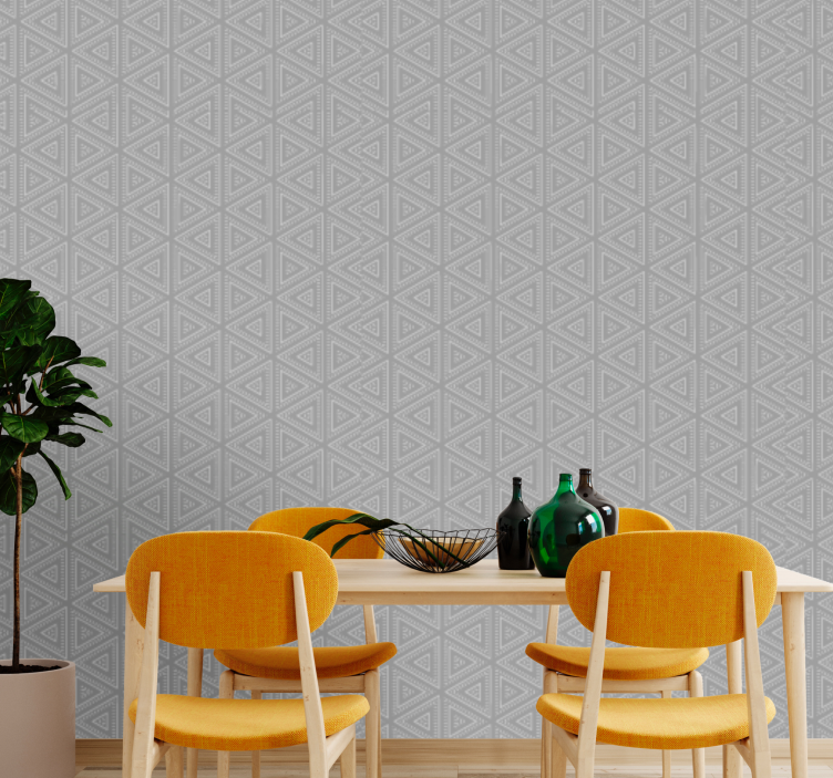 Geometric Tile Concept wallpaper geometric - TenStickers