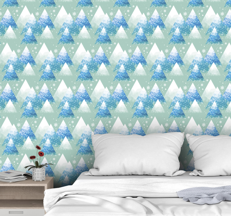 Mountainous Landscape nature wallpaper - TenStickers