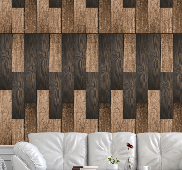 Sophisticated Wood Patterns - TenStickers
