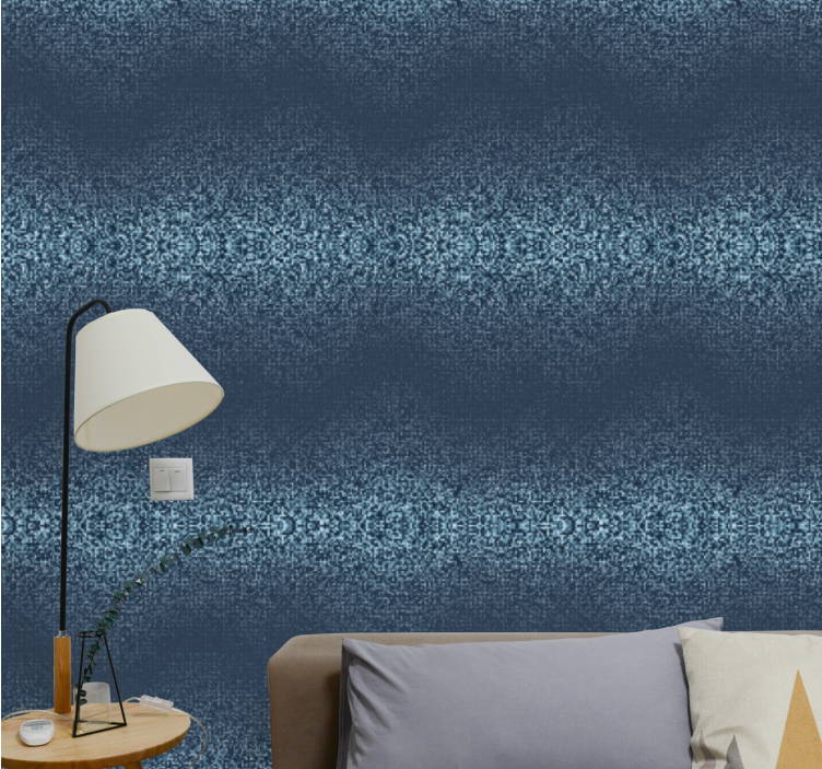 Dart textile effect textured wallpaper - TenStickers