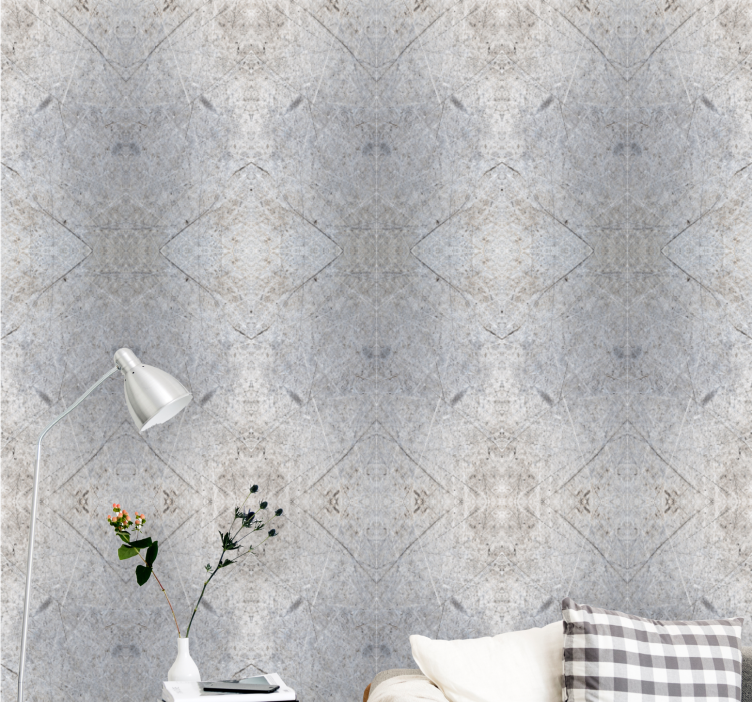 Symmetrical Textured textured wallpaper - TenStickers