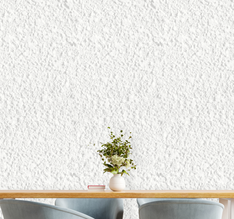 Textured wallpaper textured white surface - TenStickers
