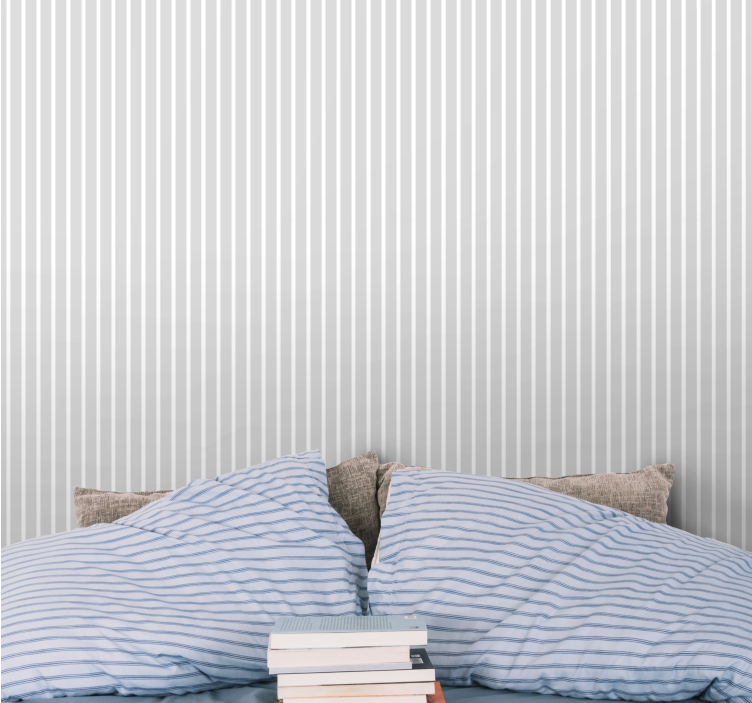 Vertical Lines Design wallpaper striped - TenStickers