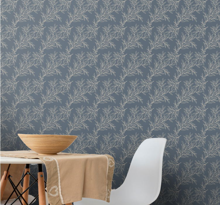 Willow twigs new nostalgia style tree wallpaper - TenStickers