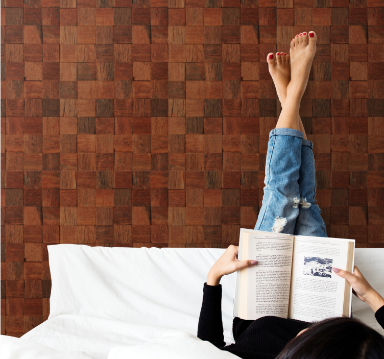 Wooden background texture Wood Effect  wallpaper - TenStickers